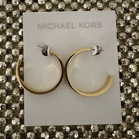 michael kors earrings australia|Michael Kors hoop earrings sale.